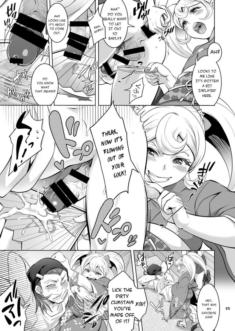 Hentai Manga Comic-Counterattack! A Man's Chestnuts-Read-14